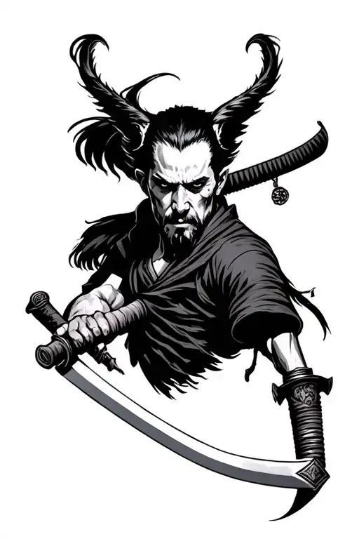 Jenkins With A Katana Sword