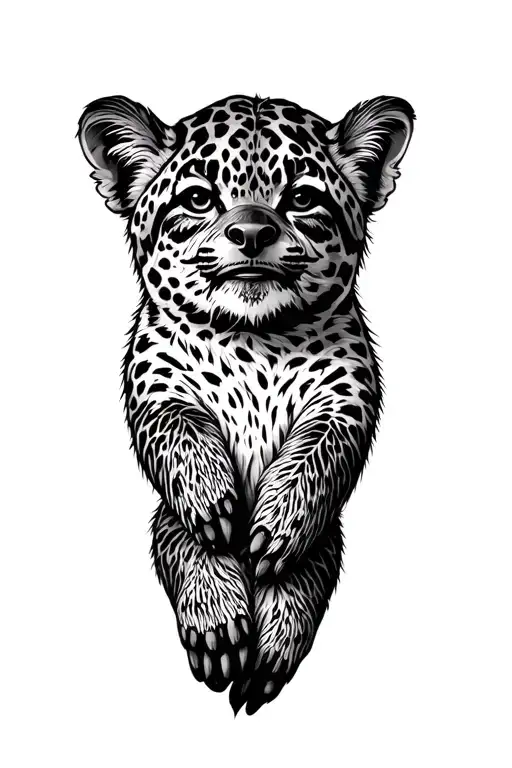 Leopard And 3 Toed Sloth Hanging