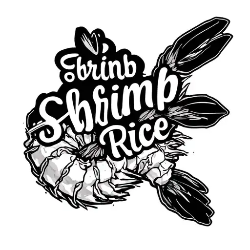 Shrimp Fried Rice Text