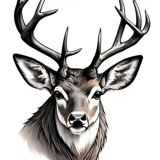 Male Deer Head