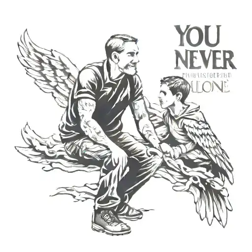 You'll Never Walk Alone Deceased Father Son