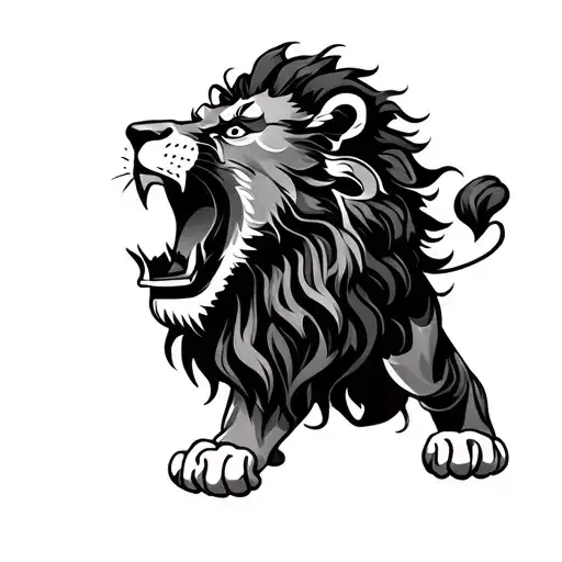 Hmong Lion Roaring Life