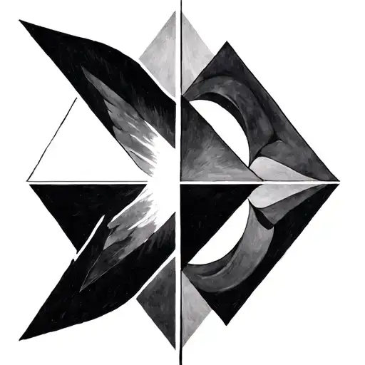 Negative Space Triangle