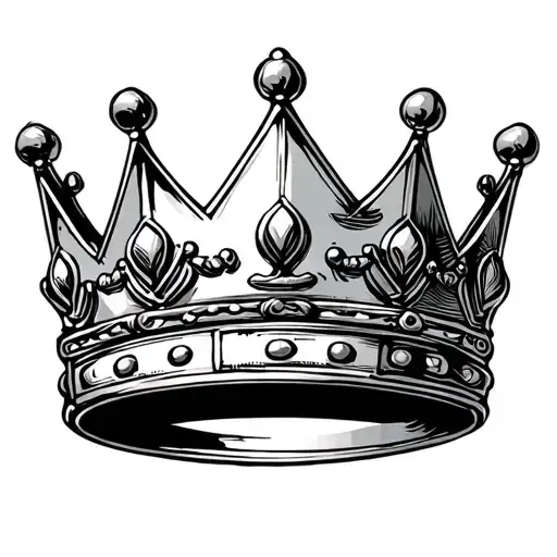 Crown Made Of Money