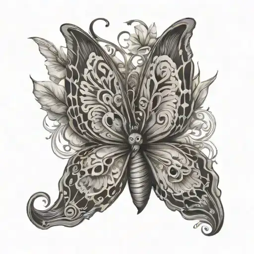 Napali Coast Owl Butterfly Caduceus