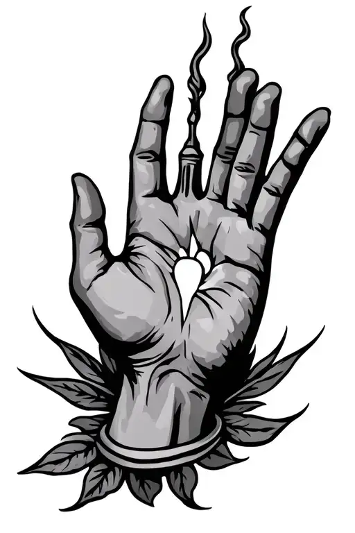 Healing Hand Symbol
