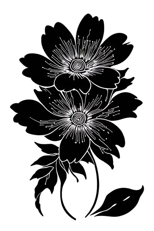 Flowers Electronic Circuit Board Design