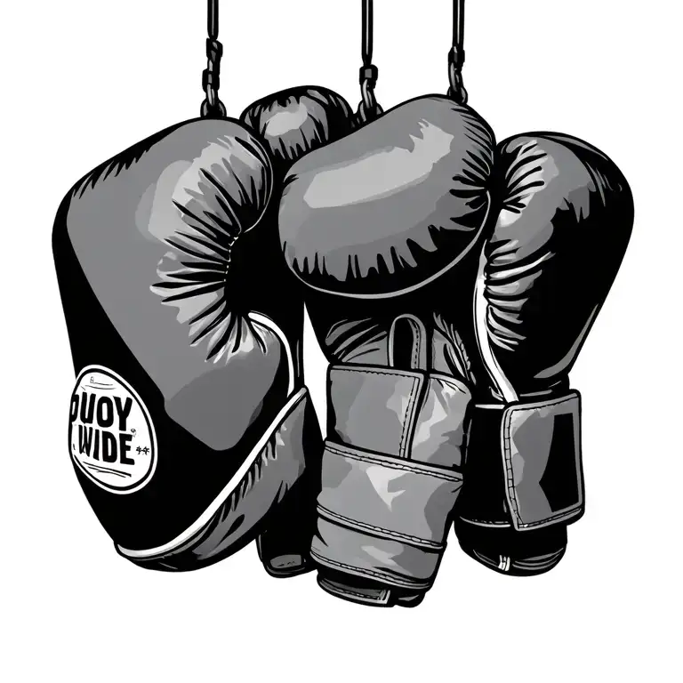 Boxing Gloves Hanging