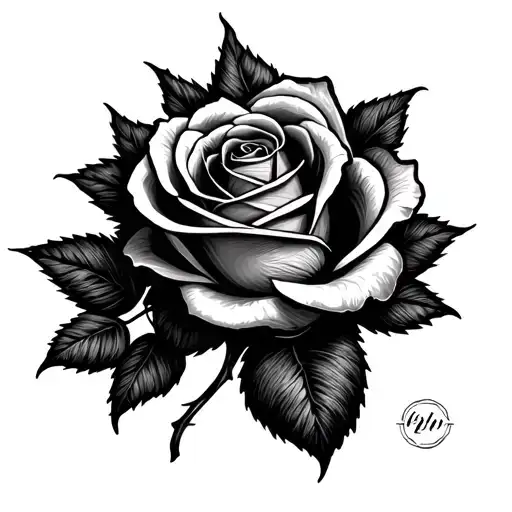 Rose's Mixed With Spool Of Thread Needles Yarn