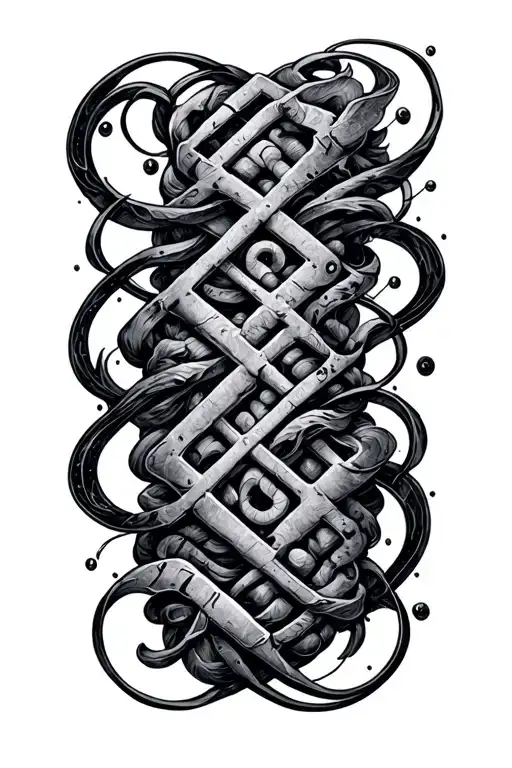 Morse Code Forming The Shape