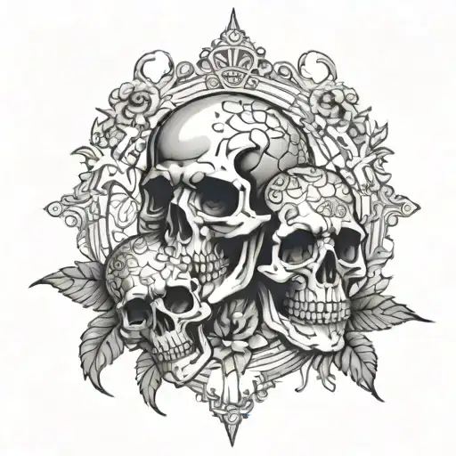 Skulls Tarot Carde