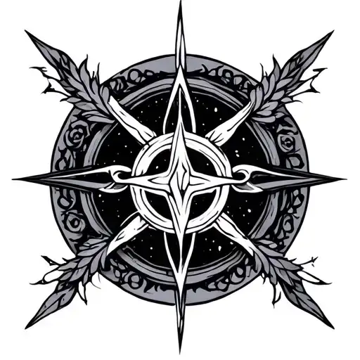 Sigil Tattoo Of Lust And Spirituality