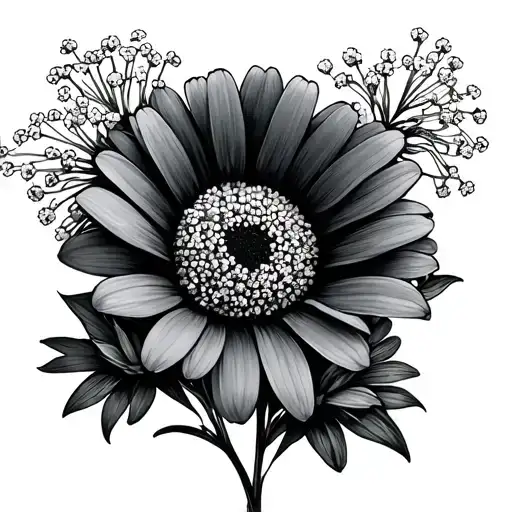 Daisies Baby's Breath