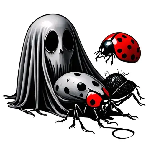 Ghost And Ladybug