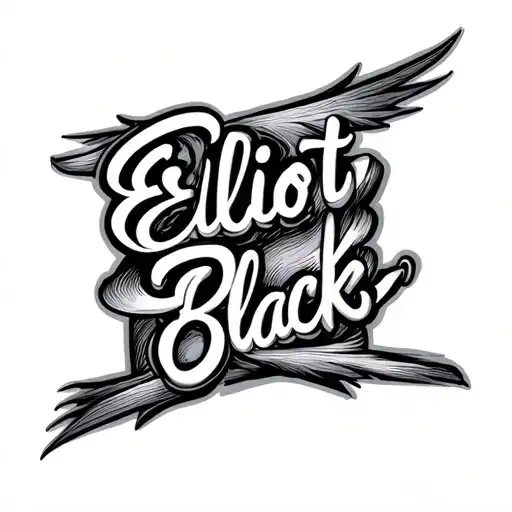 Car Creating A Line Spelling Elliot