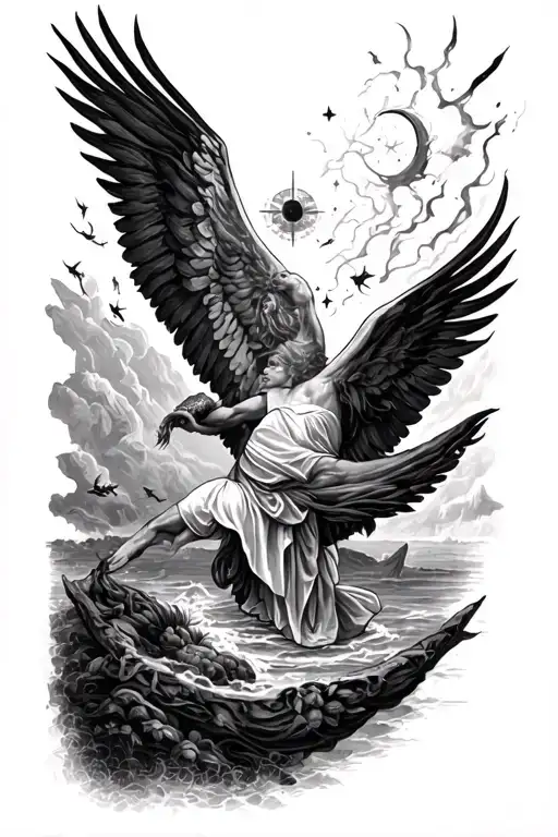 7 Biblical Days Of Creation Sleeve