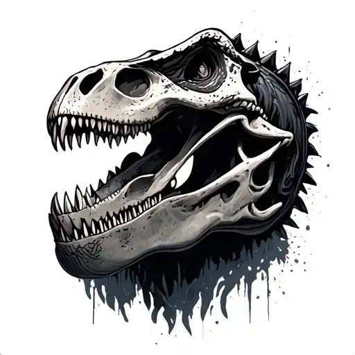 T Rex Skull