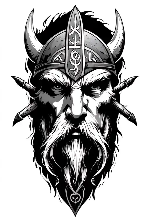 Vikings Tattoos With Runes