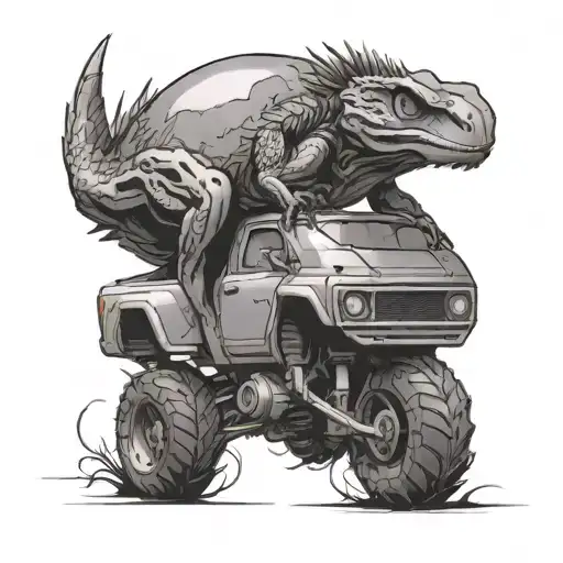 Egg Black With A Ford Raptor