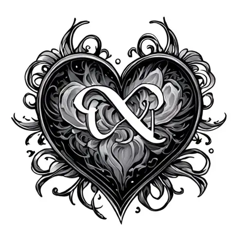 Heart Initials