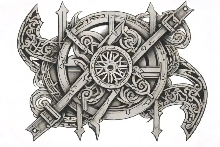 Roman Numerals Intertwined