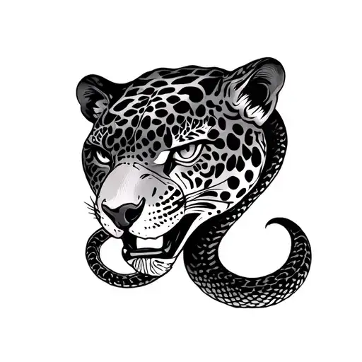 Jaguar Snake Maya Style