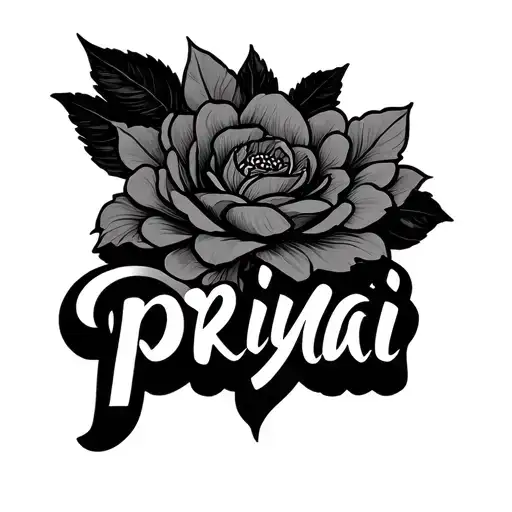 Priya Name Written