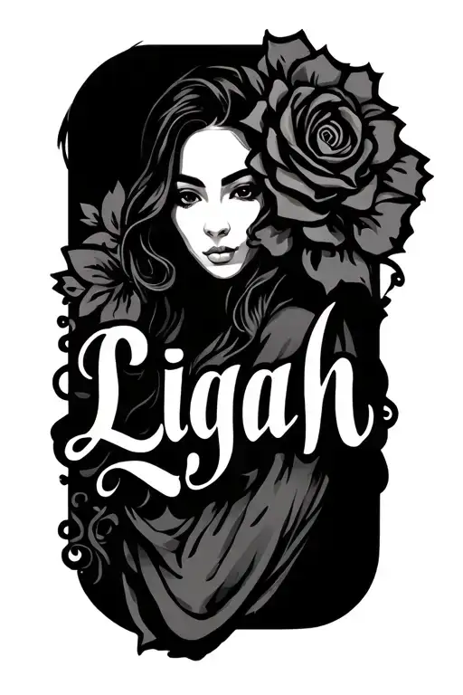 Liyah Name On Forearm