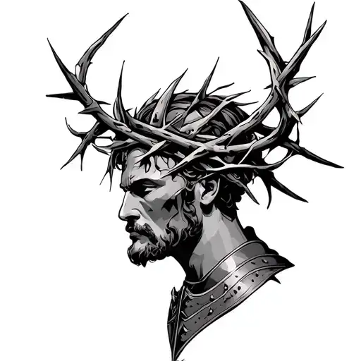 Armor Of God With Crown Of Thorns