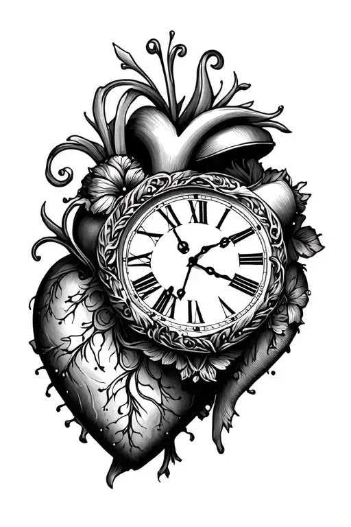 Maricel Clock And Heart