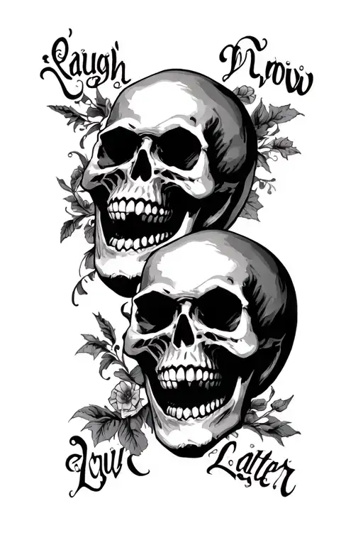 Skulls Laugh Now Cry Later