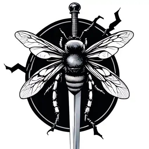 The Reality Shifting Symbol With Sword An Killer Bee