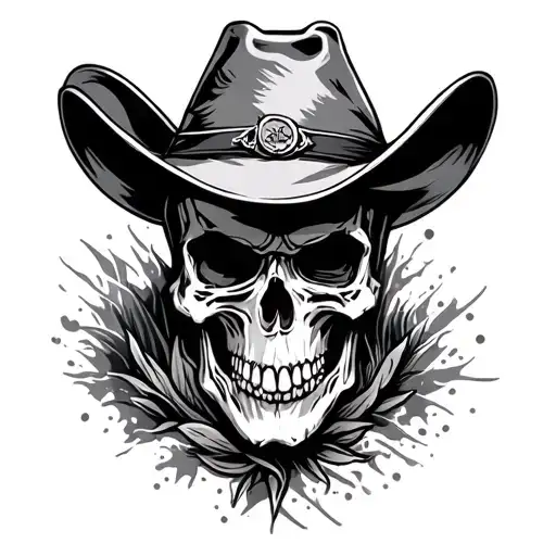 Cowboy Skull