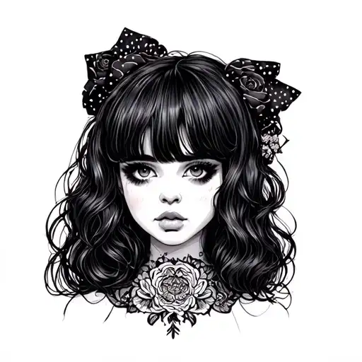 Melanie Martinez Tatto Idea Small
