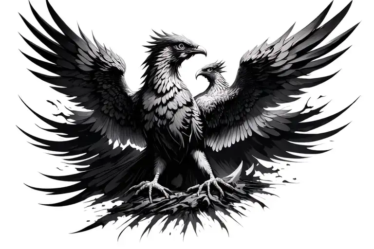 Pheonix Rising Out Of Ashes