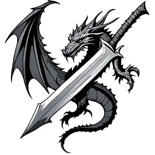 Dagger Dragon Wrapped