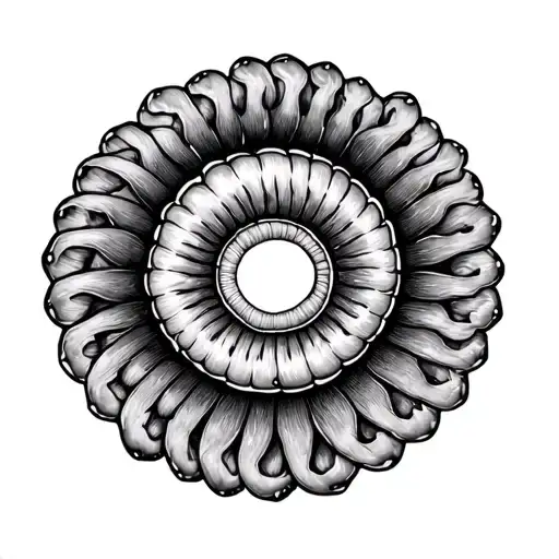 Millipede Feminine Circle