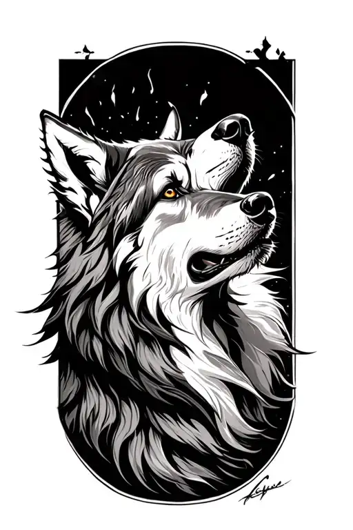 Egale Plus Wolf Howling