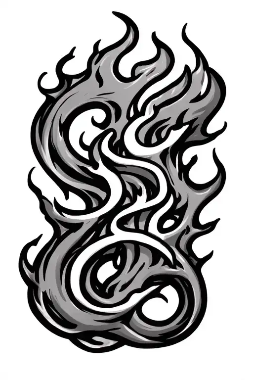 Eswaran Name And Fire Flames