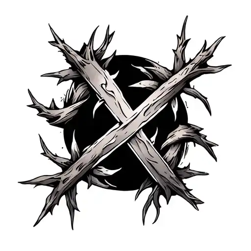 Cross And Thorns Wrapping