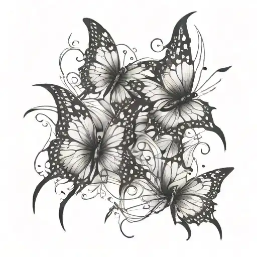 444 Lightning Butterflies