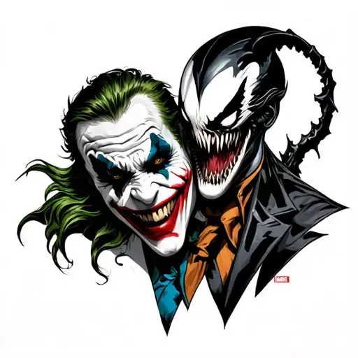 Marvel The Joker And Venom