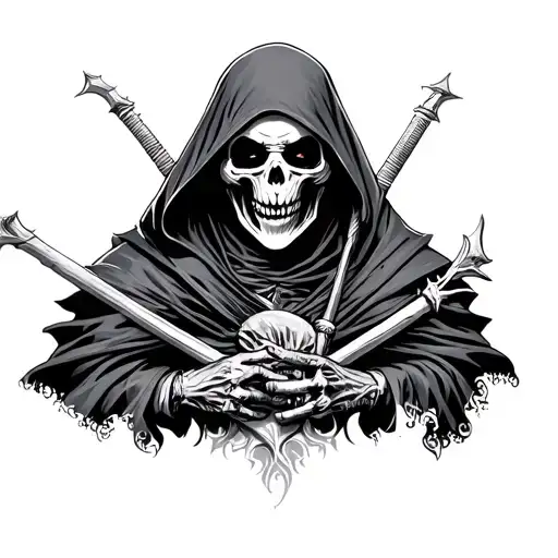 Grim Reaper Full Body