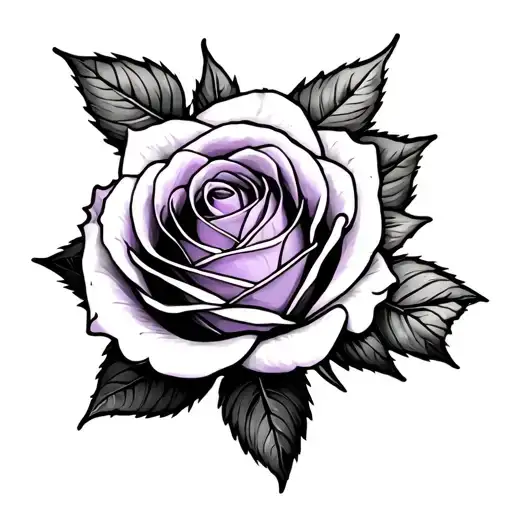 Purple Recovery Rose