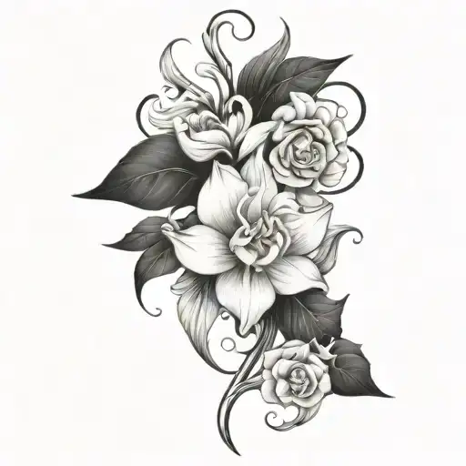 Cover Up Nature Patterns With Black