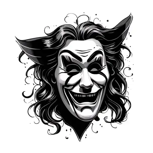 Comedy And Tragedy Masks