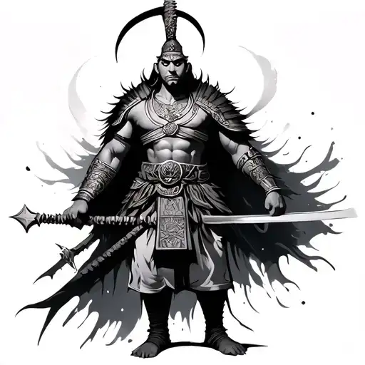 Sumrai Warrior Standing