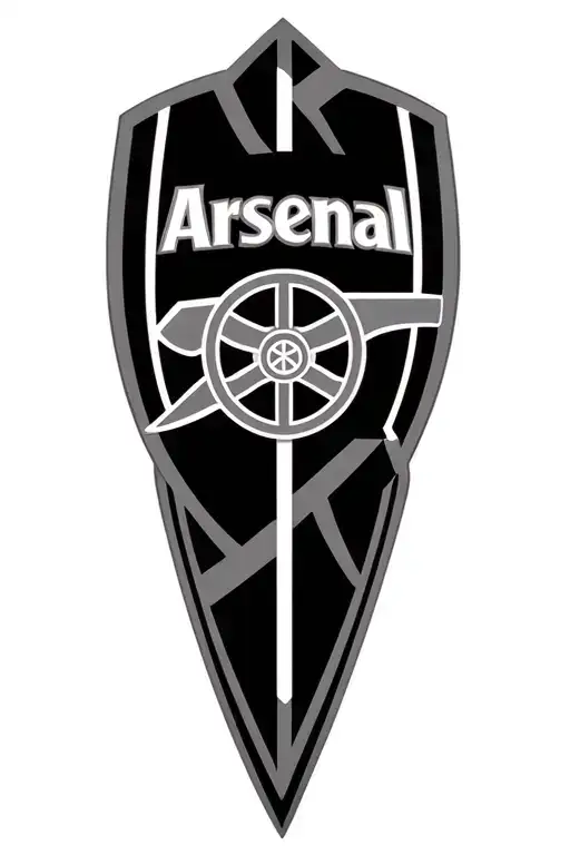 Arsenal Logo Intertwined