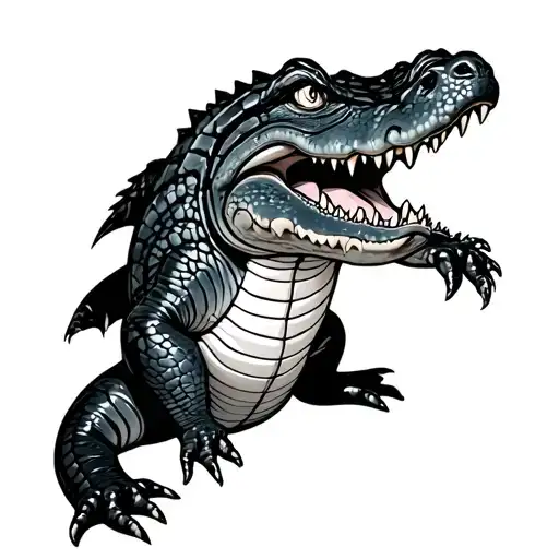 Alligator Full Body