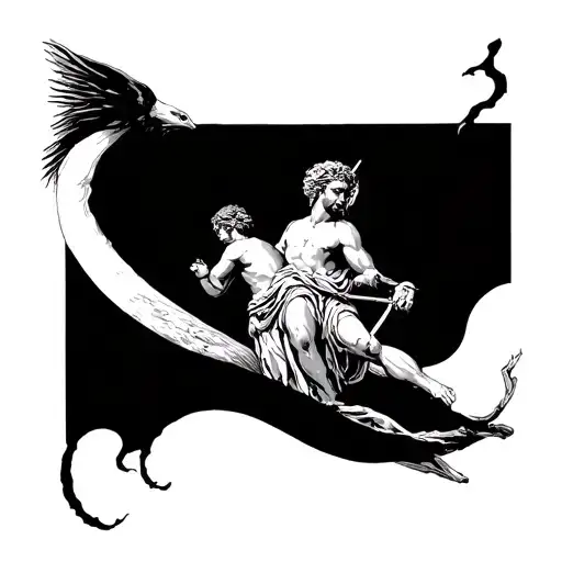 Iliad And Odyssey Tattoo Sleeve